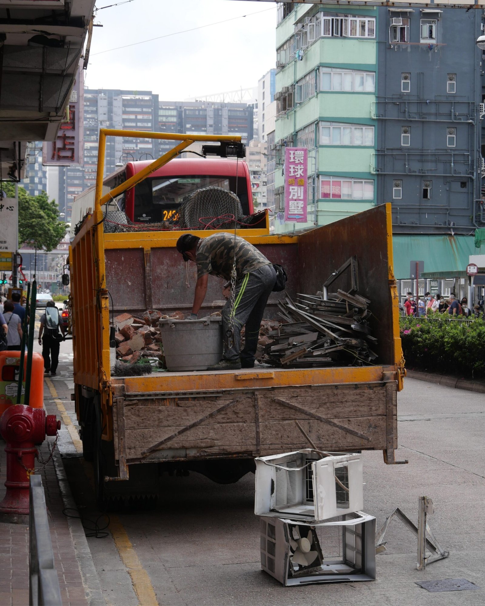 Clear Junk Lubbock branded truck ready for junk removal lubbock services.